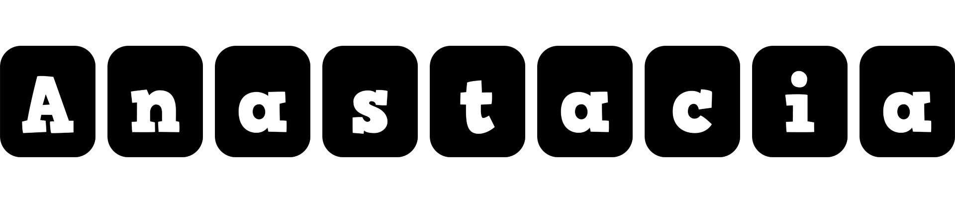 Anastacia box logo