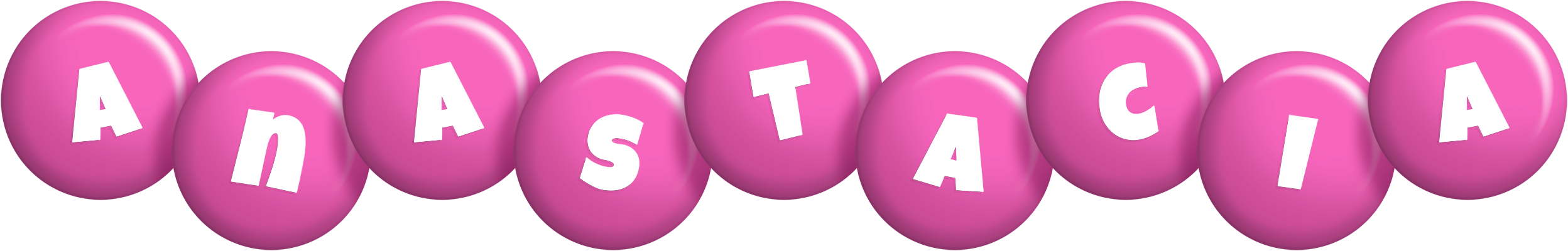 Anastacia candy-pink logo