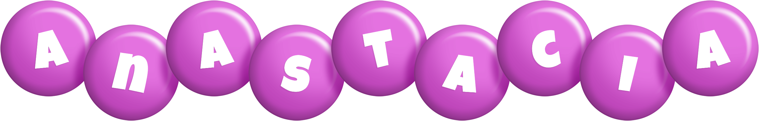 Anastacia candy-purple logo