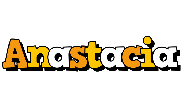 Anastacia cartoon logo