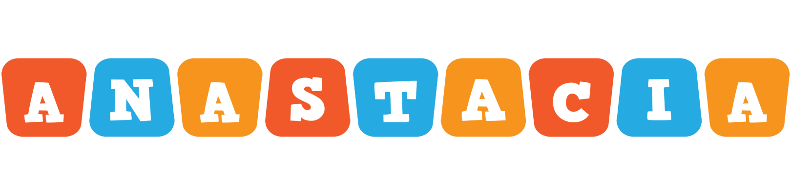 Anastacia comics logo