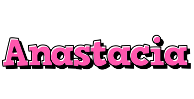 Anastacia girlish logo