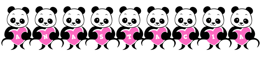 Anastacia love-panda logo