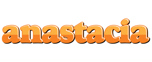 Anastacia orange logo