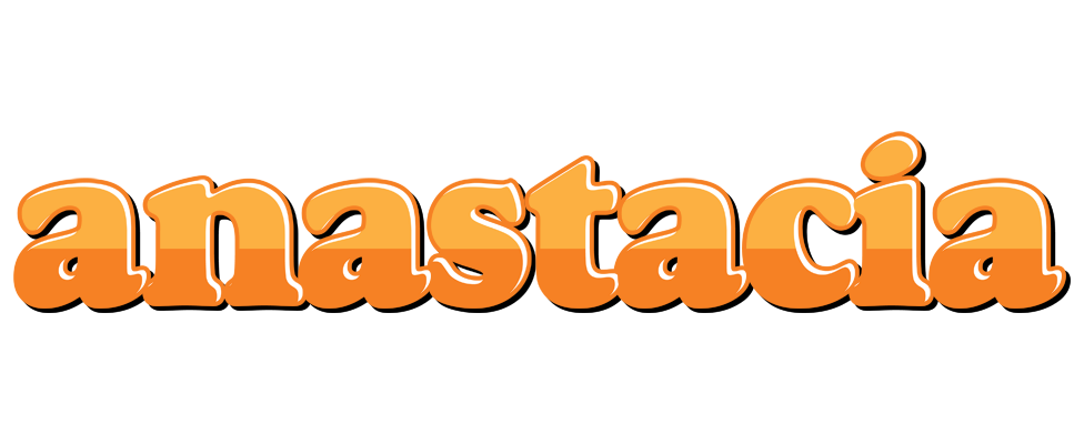 Anastacia orange logo