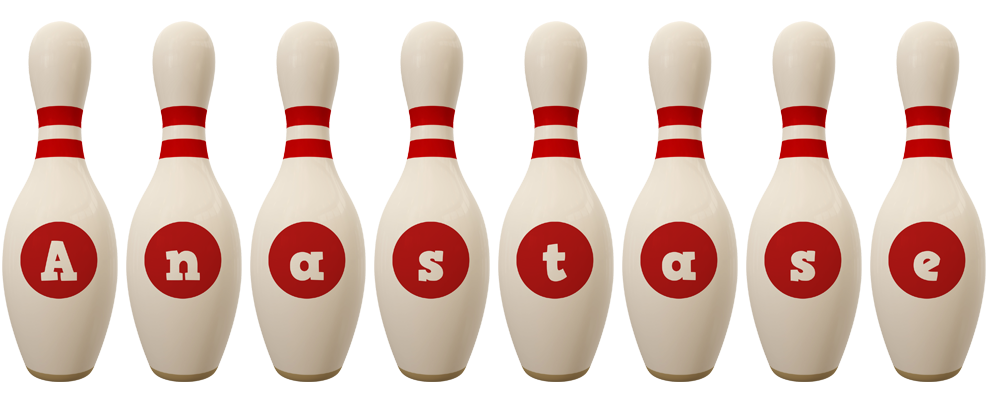 Anastase bowling-pin logo