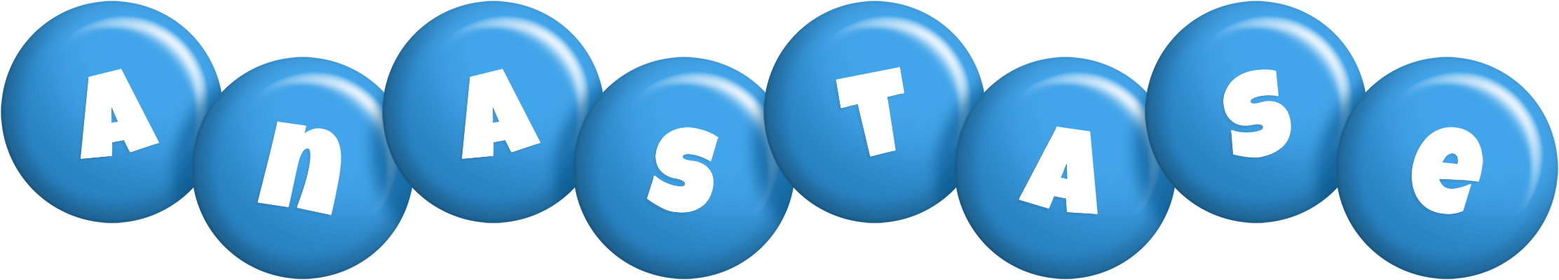 Anastase candy-blue logo