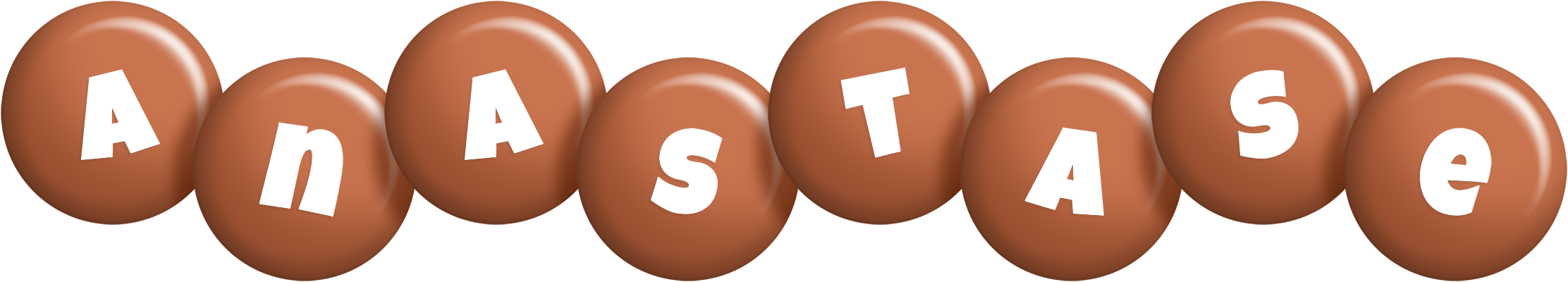 Anastase candy-brown logo