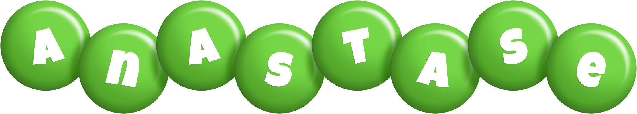 Anastase candy-green logo