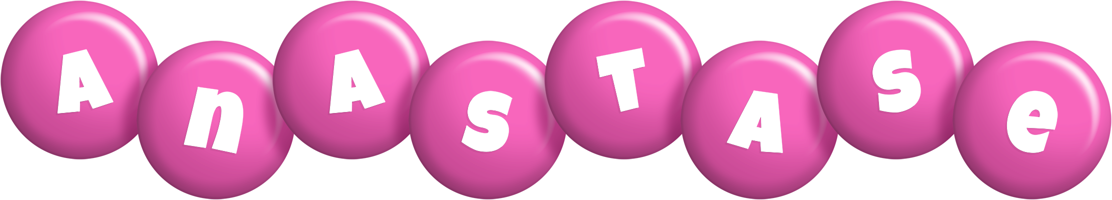 Anastase candy-pink logo