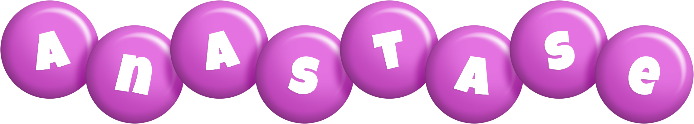 Anastase candy-purple logo