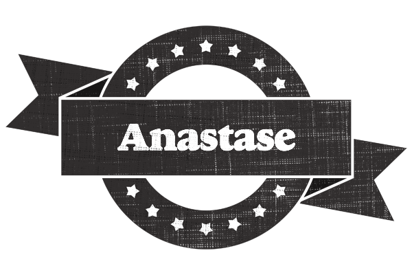 Anastase grunge logo