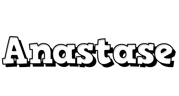 Anastase snowing logo