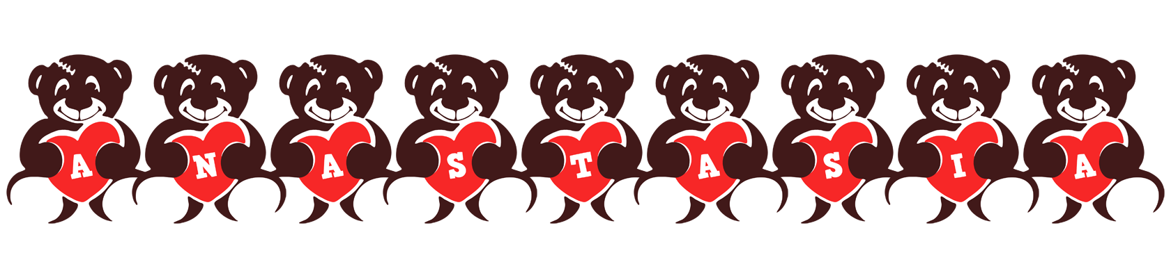 Anastasia bear logo