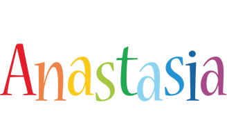Anastasia birthday logo
