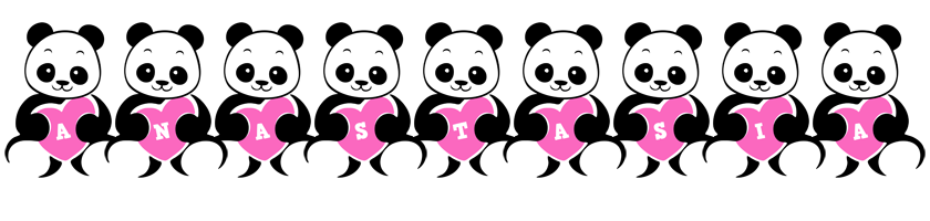 Anastasia love-panda logo