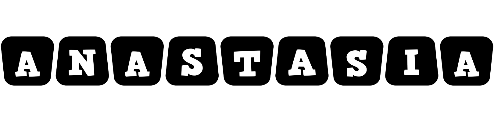 Anastasia racing logo