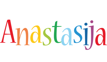 Anastasija birthday logo