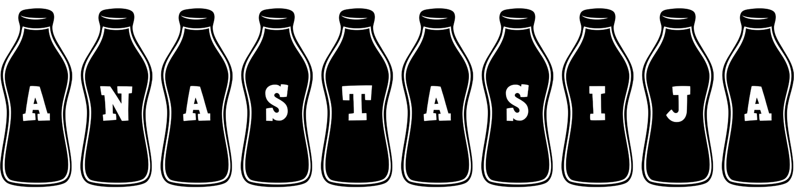 Anastasija bottle logo