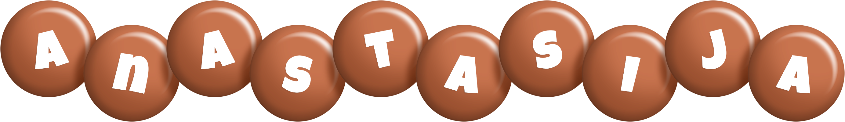 Anastasija candy-brown logo