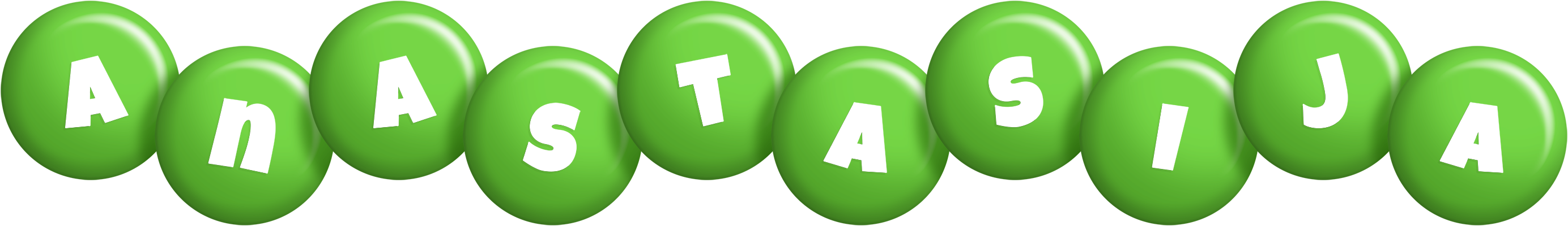 Anastasija candy-green logo