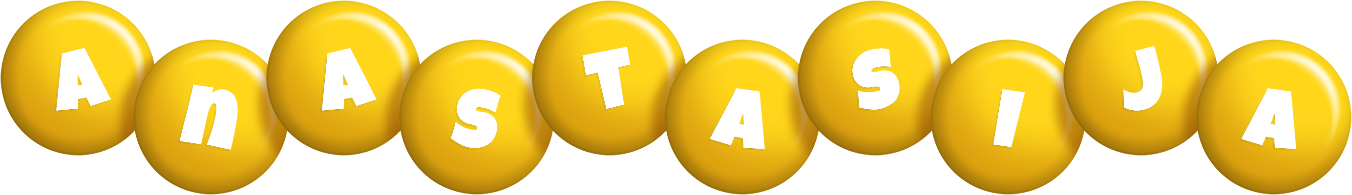 Anastasija candy-yellow logo