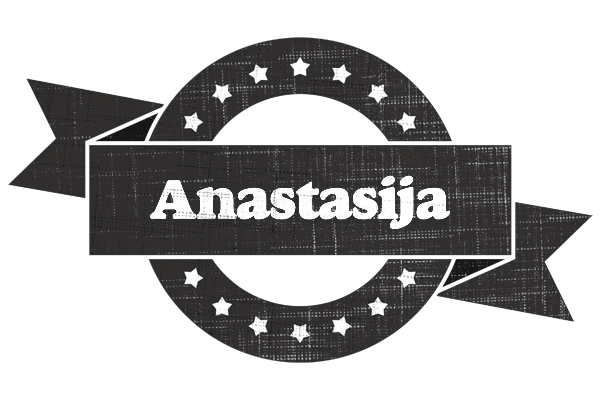 Anastasija grunge logo