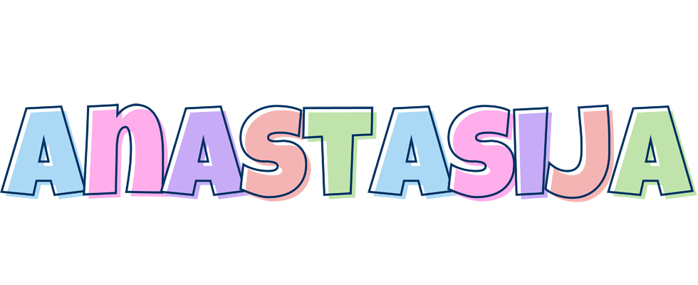 Anastasija pastel logo