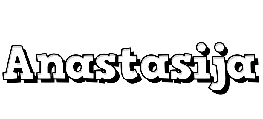 Anastasija snowing logo