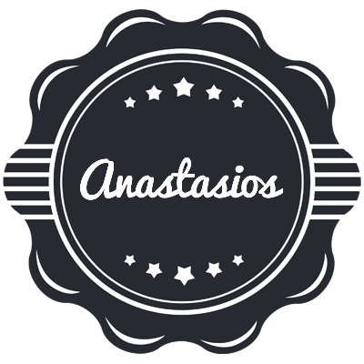 Anastasios badge logo