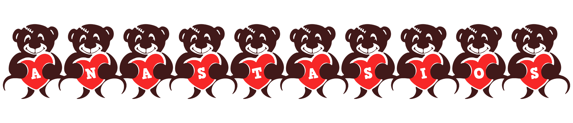 Anastasios bear logo
