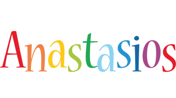 Anastasios birthday logo