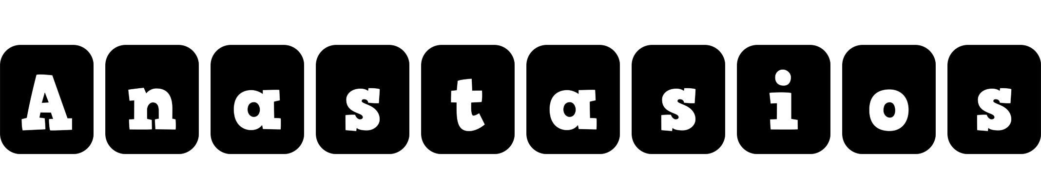 Anastasios box logo