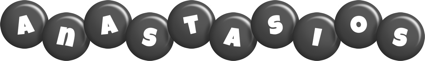 Anastasios candy-black logo