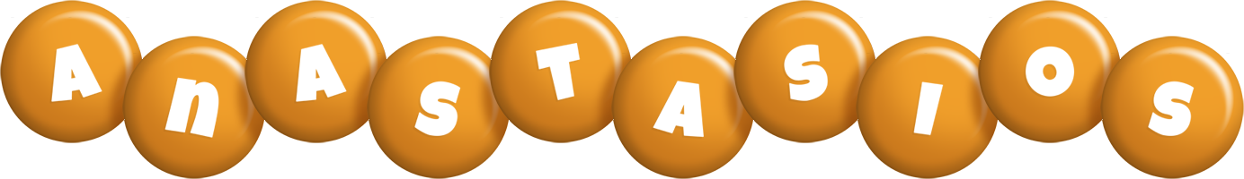 Anastasios candy-orange logo