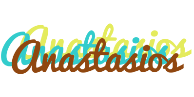 Anastasios cupcake logo