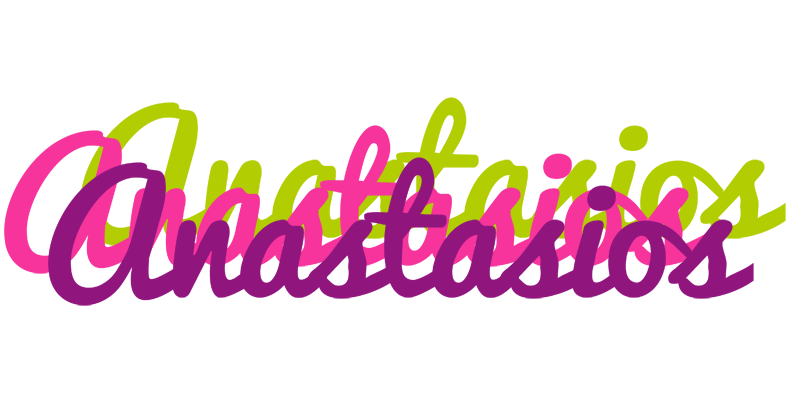 Anastasios flowers logo