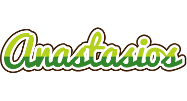 Anastasios golfing logo