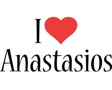 Anastasios i-love logo