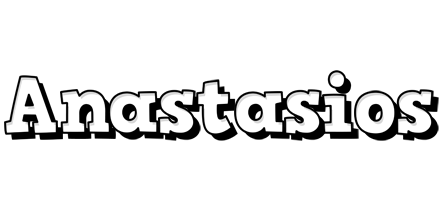 Anastasios snowing logo