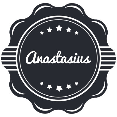 Anastasius badge logo