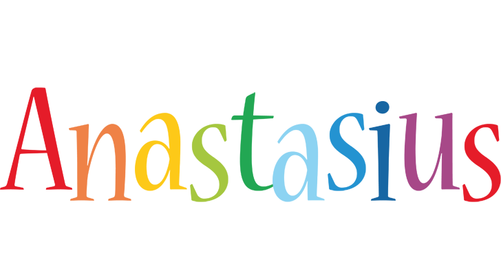 Anastasius birthday logo