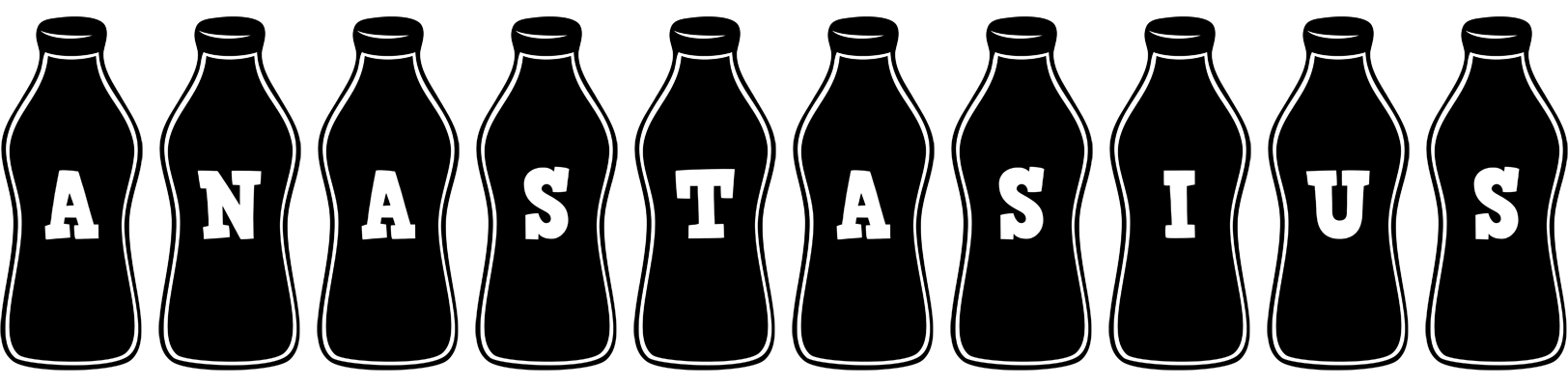 Anastasius bottle logo