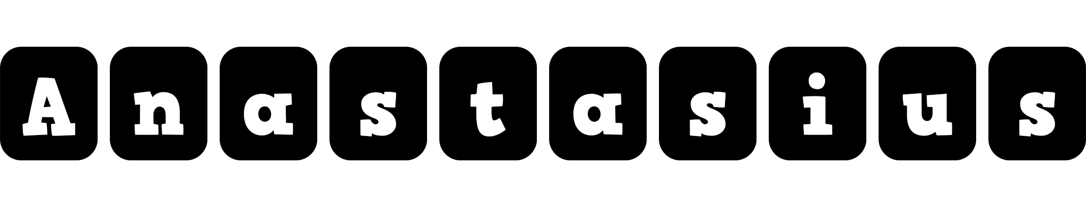 Anastasius box logo