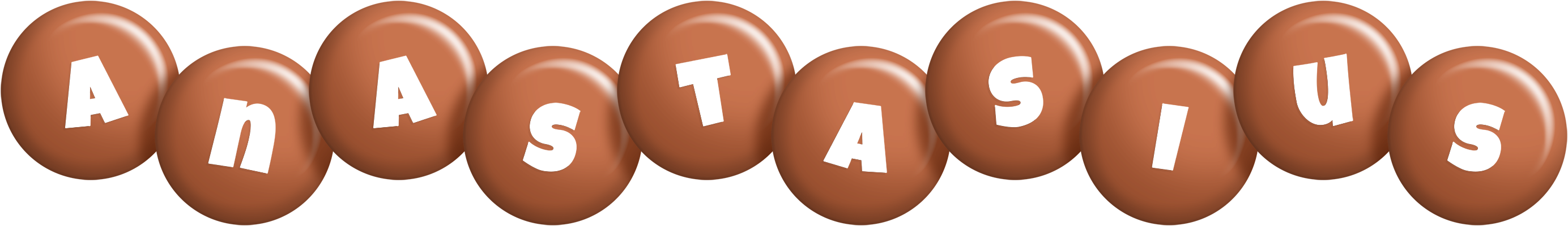 Anastasius candy-brown logo