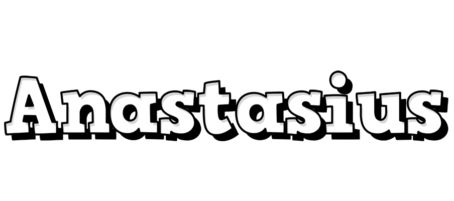 Anastasius snowing logo
