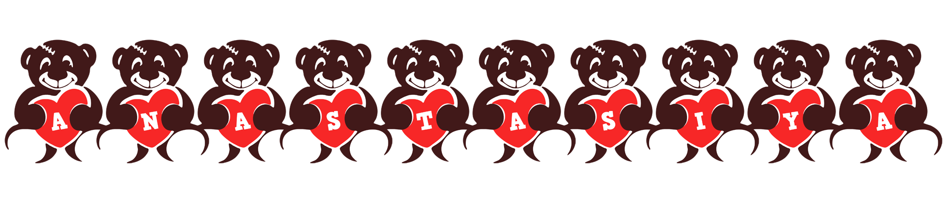 Anastasiya bear logo
