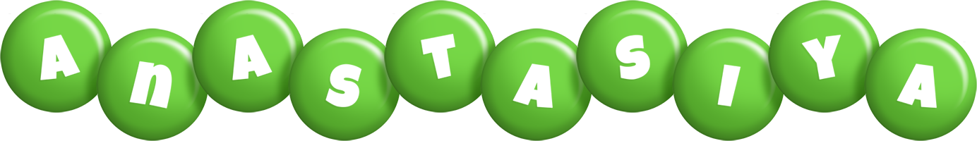 Anastasiya candy-green logo