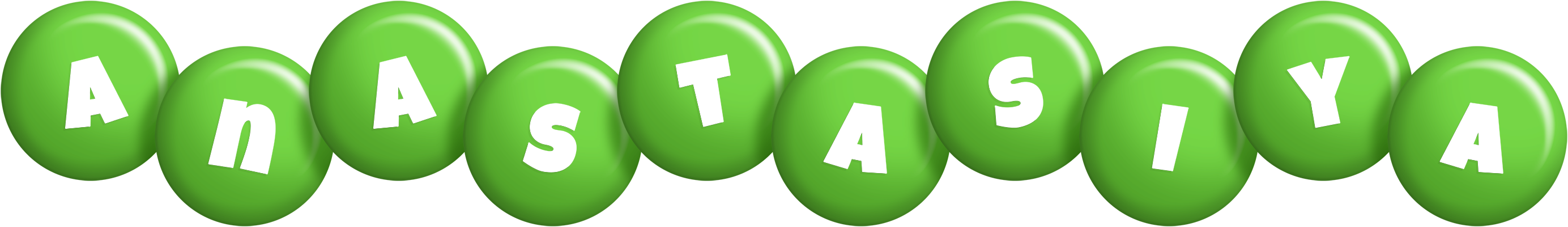 Anastasiya candy-green logo