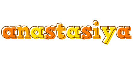 Anastasiya desert logo